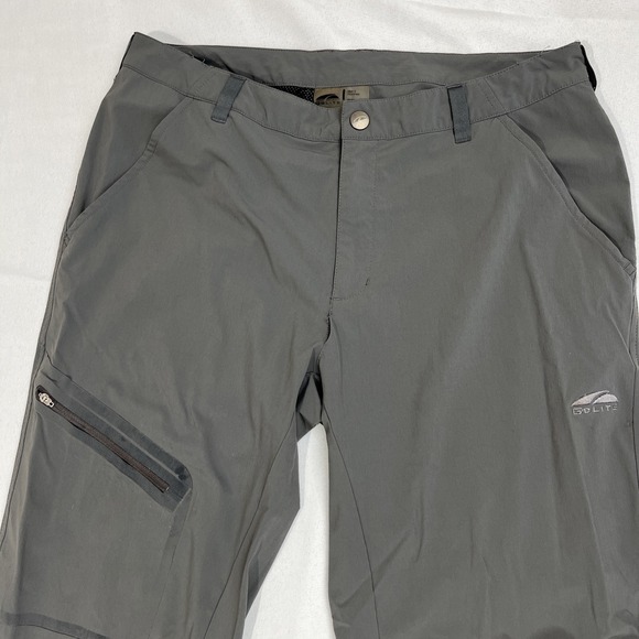 GoLite Pants Men's Medium Gray Golf Performance Casual‎ Stretch 36X32 - Picture 1 of 8